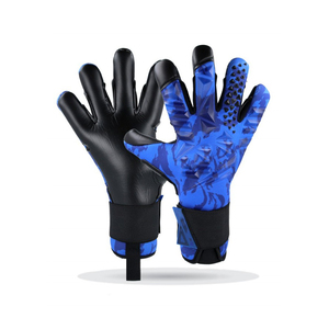 Guantes de portero de fútbol profesional, artículos deportivos de calidad 100%, goma de látex de cuero hecha en fábrica para protección al aire libre - Product Image 6