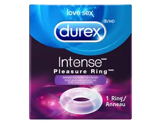 Durex खुशी अंगूठी, तीव्र खुशी, रहो हार्ड के लिए अब, सुपर stretchy और नरम, निविड़ अंधकार