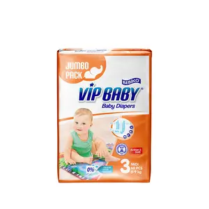 Disposable Jumbo MIDI New Arrival 5 to 9kg Bebiko VIP Baby Diaper Active And Soft at Best Price Bebiko Baby Diapers