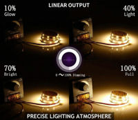 Contrôleur de variateur LED PWM DC12V 24V 30A 360W 720W haute puissance avec boîtier en aluminium et bouton manuel pour bande LED monochrome