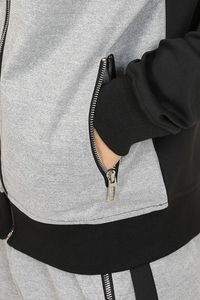Sweat-shirts à capuche avec logo imprimé personnalisé pour hommes ensemble de 2 pièces avec pantalon court pour l'entraînement survêtements grande taille ensembles courts d'entraînement pour hommes - Product Image 3