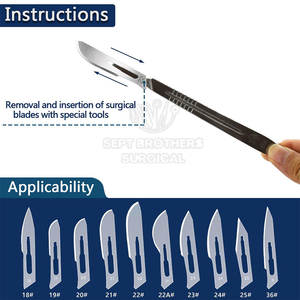 สะดวกสบายในการใช้เครื่องมือผ่าตัดด้ามจับมีดผ่าตัดผลิตสูง - Product Image 5