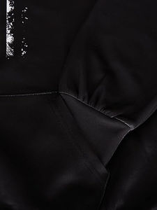 Sudadera con capucha de alta calidad para hombre con manga larga, ropa de calle estampada DTG hecha en fábrica para invierno, sudaderas con capucha de bajo precio - Product Image 3