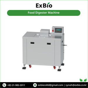 Máquina reciclable de alimentos orgánicos, suministro mundial, capacidad de 100kg/día, Exbio, para compradores globales - Product Image 3