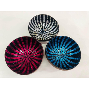 ชามกะลามะพร้าวธรรมชาติ100% และหอยมุกเป็นมิตรต่อสิ่งแวดล้อม - Product Image 3