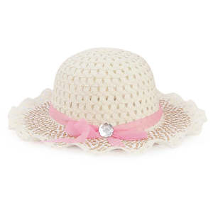 Girls <b>Floppy</b> <b>Hat</b> - Brown - Product Image 2