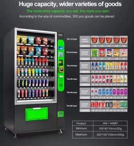 Distributeur automatique de boissons et de snacks haute performance, personnalisation, gestion basée sur le cloud, Wi-Fi activé, options de paiement multiples - Product Image 6