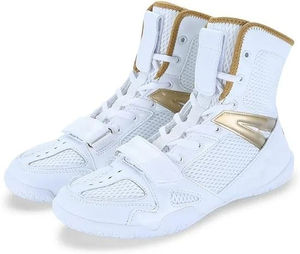 Zapatos de levantamiento de pesas de cuero PU duraderos con diseño de correa para un fuerte agarre y soporte durante las sesiones de gimnasio - Product Image 2