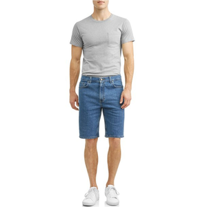 High Quality Straight Legged Outdoor Wear Trending <b>Men</b> Denim Shorts Hot Weather Streetwear Denim <b>Jeans</b> Shorts - Product Image 6