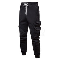 Conjunto Deportivo de Invierno para Hombre con Capucha, 100% Algodón, Transpirable, Forro Polar, Personalizable y Económico