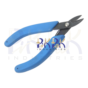 Cisaille en acier inoxydable de qualité industrielle avec ressort et poignée en plastique Longueur 127mm Fabrication de bijoux DIY Crafting Metal Cutting Shear - Product Image 4
