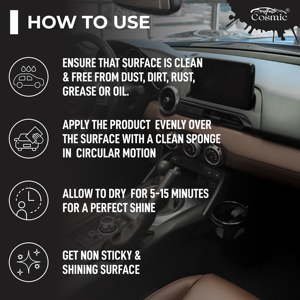 Abrillantador de Tablero Más Vendido, Brillo No Grasoso para Talleres de Detallado Automotriz, Disponible a Precio de Descuento - Product Image 4