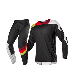 Produits les plus vendus Ensemble de combinaisons de motocross Dernière conception Combinaison de course de motocross personnalisée avec des matériaux de haute qualité fabriqués - Product Image 3