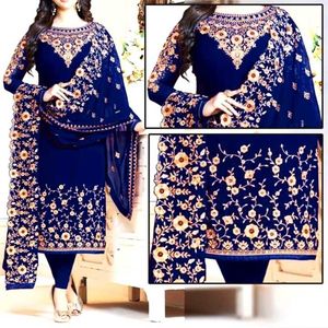 Traje de Fiesta Formal de Alta Calidad para Mujer, Shalwar Kameez Pakistaní de 3 Piezas, Vestido para Mujer en MOQ Bajo 2026 - Product Image 4