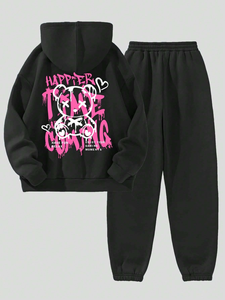 Sudadera con capucha y chándal para mujer unisex con logotipo personalizado - Product Image 2