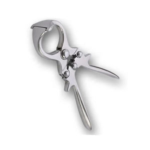 Instruments d'insémination vétérinaire réutilisables en acier inoxydable en gros, pinces de castration pour porcs et moutons, forceps pour la médecine animale - Product Image 3