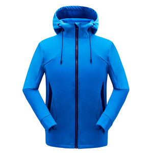 Unisex Custom 2025 Winter Windbreaker <b>Soft</b> <b>Shell</b> Nylon Gym Outdoor Sportswear Varsity Zip <b>Hood</b> Water Resistant Print Fleece - Product Image 1