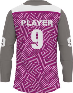 Uniforme de hockey sobre hielo por sublimación a bajo precio, camiseta de hockey juvenil reversible personalizable OEM - Product Image 6