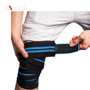 Heavy Duty Powerlifting Entrenamiento cruzado Levantamiento de pesas Rodilleras de gimnasio personalizadas - Product Image 5