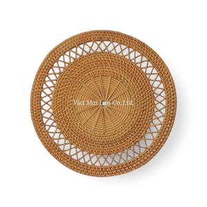 Natural Woven <b>Rattan</b> Placemat For <b>Dining</b> <b>Table</b> Decoration Handmade In Vietnam With Sustainable And Eco Friendly Material - Product Image 2