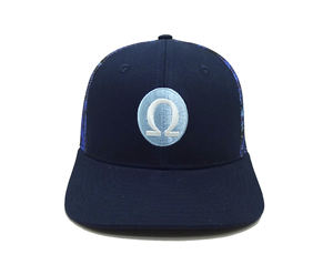 Sombreros de camionero deportivos de malla vaquera de alta calidad, logotipo bordado 2D personalizado, ciclismo, moda, lona, Camuflaje - Product Image 1