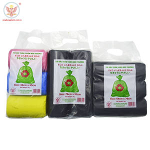 Sacs poubelle PE personnalisables de haute qualité rouleau poubelle robuste avec logo personnalisé à prix économique pour la fabrication à l'exportation - Product Image 2