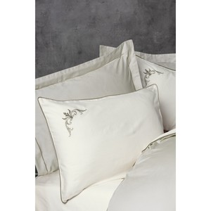 Cotton Box Elite Satin Double Duvet Cover <b>Set</b> Teresa Beige-Queen King Twin Sizes Woven <b>Comforter</b> for Home Hotel Wedding Use - Product Image 3