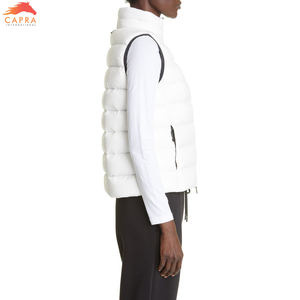 Offre Spéciale uni hiver épais fermeture éclair femmes coton bulle gilet dames respirant léger Style bouffant gilet meilleure qualité - Product Image 2