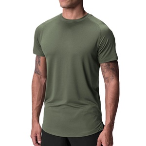 Vêtements de sport en gros GAF 100% polyester pour hommes, manches courtes, coupe ample, imprimé personnalisé, séchage rapide, respirant, imprimé par transfert thermique - Product Image 1