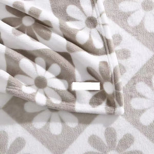 Manta de Punto Acanalado de Algodón/Poliéster Ecológica de Primera Calidad para Decoración del Hogar y Hostelería - Product Image 4