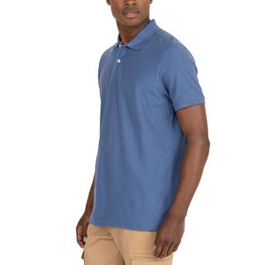 100% algodón estampado bordado Logo hombres Polo camisas liso en blanco Golf Polo ropa Camisetas Polo De Hombre Polo camiseta - Product Image 1