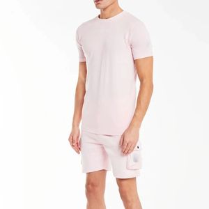 Hot Sale Product New Arrival <b>Men</b> Summer <b>Short</b> Sleeve <b>T</b> <b>Shirts</b> <b>and</b> <b>Shorts</b> Twin <b>Set</b> Contrast Color <b>Men</b> Twin <b>Sets</b> for Adults OEM - Product Image 6