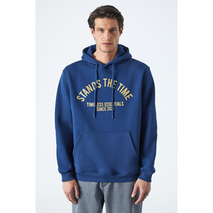 Sweat-shirt à capuche ultra doux en tissu biologique doublé polaire avec poche kangourou pour homme GRIMELANGE WULF - Product Image 4
