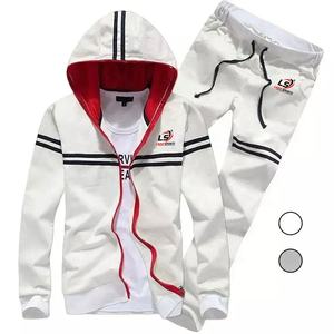 ชุดวอร์ม100% มีฮู้ดพิมพ์ลายพัฟผ้าฝ้ายขนาดใหญ่เหมาะสำหรับฤดูหนาวสไตล์ลำลอง - Product Image 1