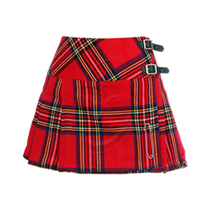 Divers Tartan Tissu traditionnel Tartan Kilt en laine acrylique Kilt femme Kilt traditionnel écossais - Product Image 1