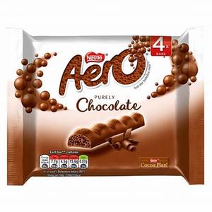 Haute qualité 42g/1.5oz pour les barres de bonbons au chocolat au lait Nestlé Aero forme solide aromatisée avec ingrédient Biscuit - Product Image 2