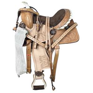 Top Qualité En Gros Baril Racing Selles En Cuir Véritable À La Main Western Cheval Selles En Vrac Cowboy Rodeo Selles Fourniture - Product Image 1