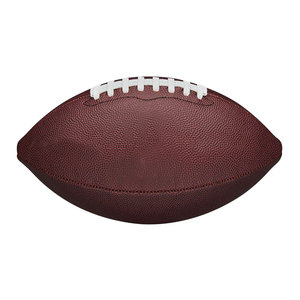 Pelota de fútbol americano de cuero compuesto con logotipo personalizado de alta calidad - Product Image 1