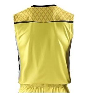 Calidad Premium 100% Poliéster Hombres Reversible Sublimación completa Baloncesto Uniforme Jersey Baloncesto Jerseys para equipo - Product Image 4