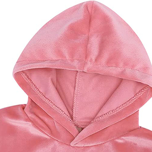 Chándal de moda para niños, jersey con capucha y pantalones cómodos de terciopelo, hecho en paquistaní - Product Image 3