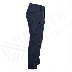 Pantalones Tácticos Impermeables de Softshell para Hombre, Pantalones Cargo Casuales de Invierno para Senderismo, con Múltiples Bolsillos, Forro Polar Grueso, Ropa de Trabajo - Product Image 3