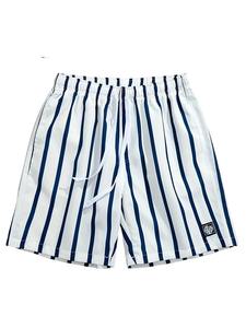 Pantalones cortos de verano para entrenamiento, holgados, de punto negro liso, para correr, baloncesto, gimnasio, entrenamiento, pantalones cortos deportivos, cintura elástica grande - Product Image 2