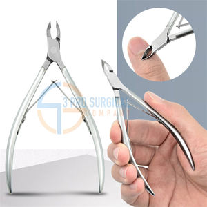 Pince à ongles en acier de qualité 3 PRO Meilleure vente Coupe-cuticules professionnel pour ongles incarnés Soins personnels Manucure - Product Image 5