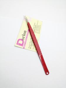 แหนบสำหรับขนตาปลอมแบบมืออาชีพแหนบปลายโค้งตรงทำจากสเตนเลสปริมาณขนตา - Product Image 6