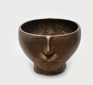 Pots de fleurs en aluminium faits à la main respectueux de l'environnement nouveau style finition antique jardinière de fleurs en métal pour la décoration. - Product Image 2