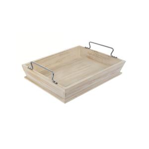 จานไม้แบบพกพาสำหรับเสิร์ฟอาหารถาดเสิร์ฟอาหารและอาหารเช้า - Product Image 5