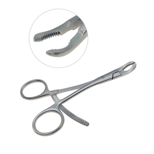 Orthopedics <b>Toothed</b> Phalanges Reduction Forceps Autoclavable Holding Forceps Veterinary Orthopedics Instruments By Surgiright - Product Image 1