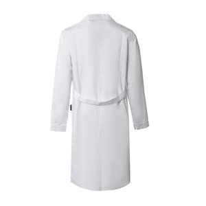Bata de laboratorio unisex personalizada para hombre y mujer, ropa médica de algodón de manga larga blanca para médico y enfermera, uniforme de hospital - Product Image 3