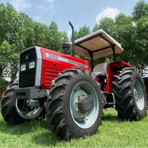 รถแทรกเตอร์เดินตาม Massey Ferguson 385 ขับเคลื่อน 4 ล้อ มือสอง เครื่องยนต์ดีเซล 85 แรงม้า ระบบเกียร์ ใช้ในสวนและฟาร์มได้ เหมาะสำหรับการส่งออก - Product Image 1