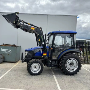 LOVOL M604 TB-2 Neuer 60 PS Kabinen traktor 4WD Frontlader Rad traktor Farm Getriebe motor Pumpen lager Motor kern 50 PS - Product Image 2